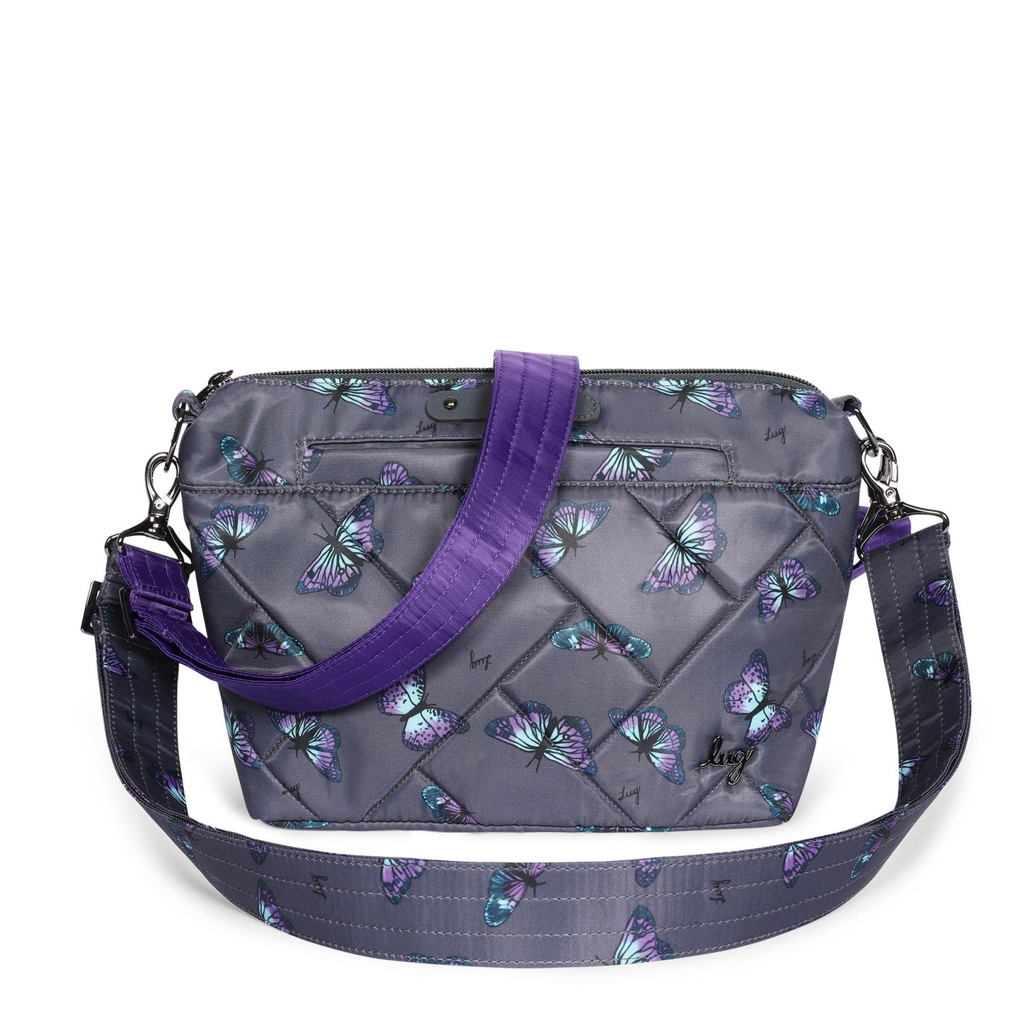 Flare 2 Crossbody Bag - BUTTERFLY GREY - Flare_2_Butterfley_Grey_01_04