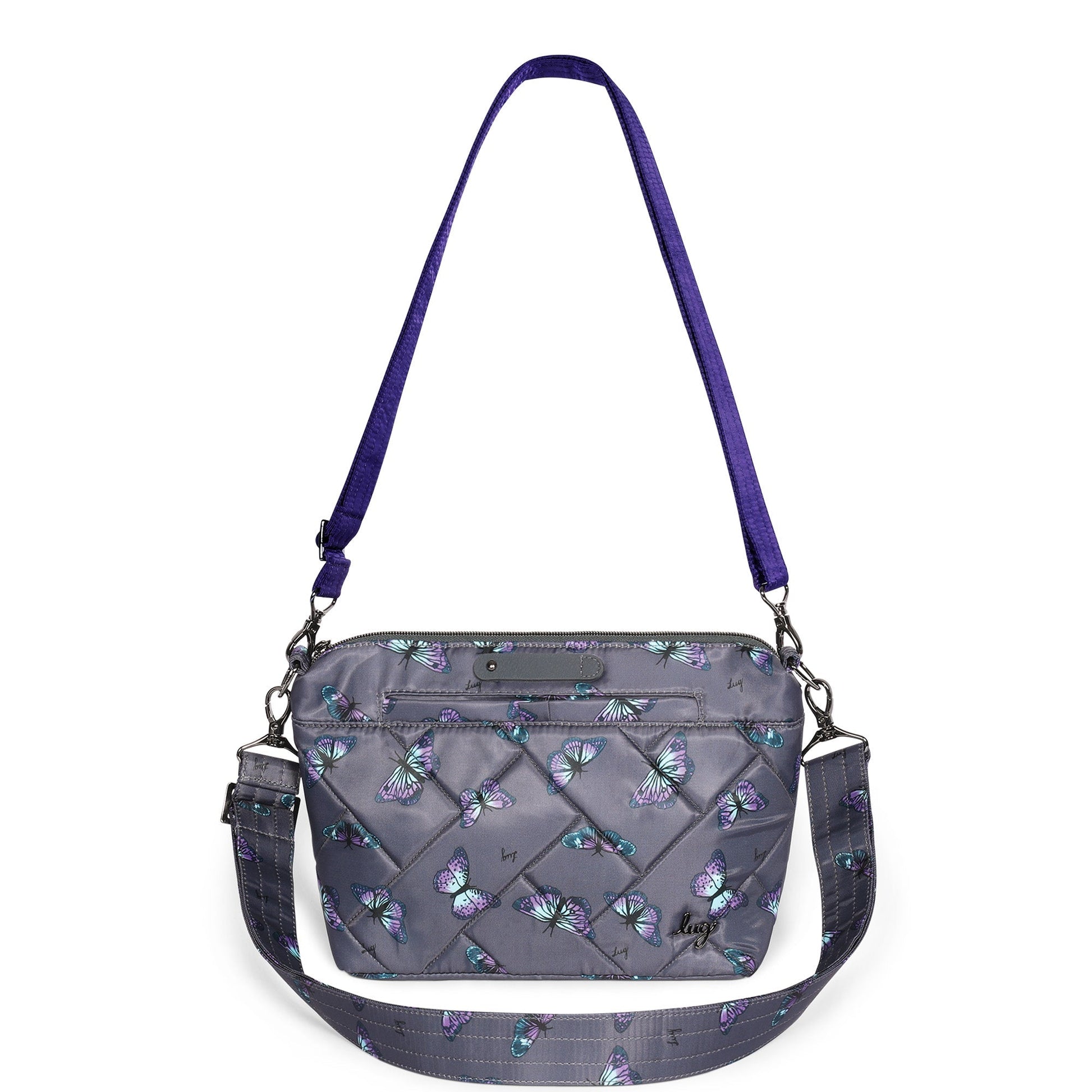 Flare 2 Crossbody Bag - BUTTERFLY GREY - Flare_2_Butterfley_Grey_01_06