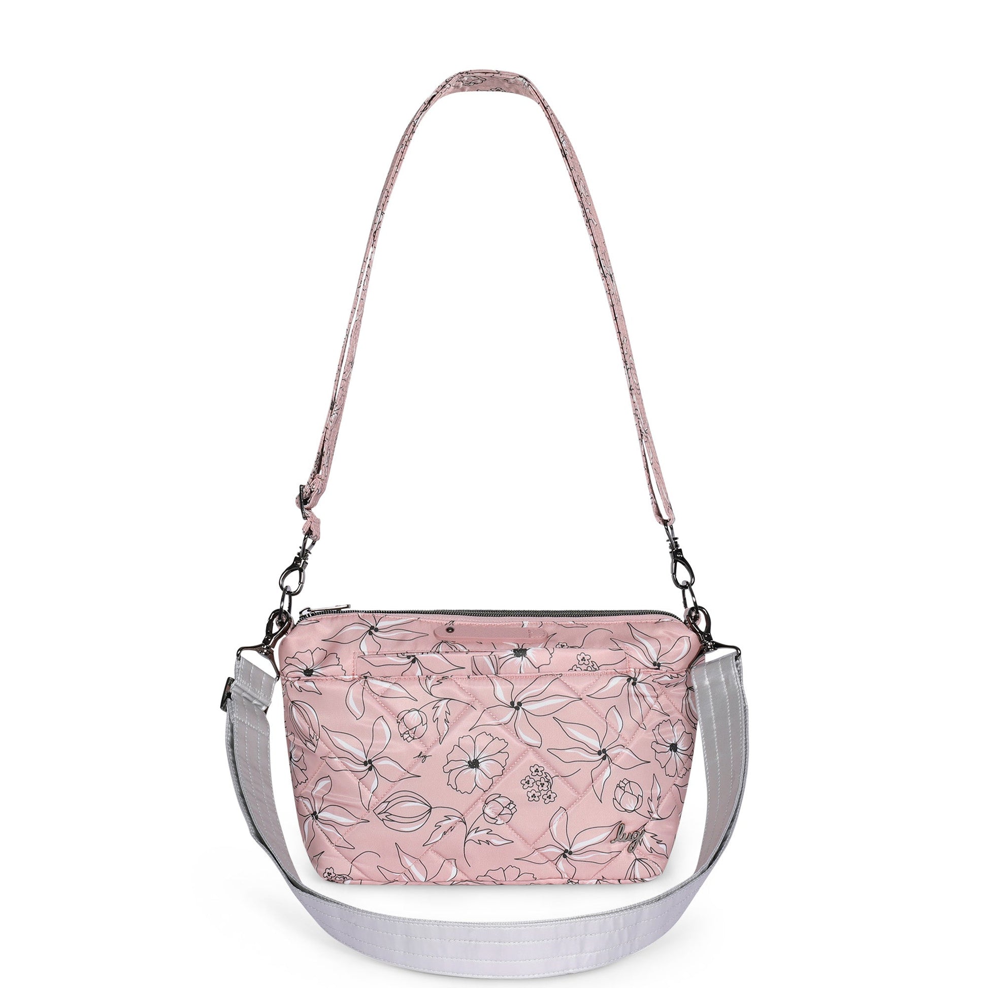 Flare 2 Crossbody Bag - SKETCH FLORAL BLUSH - Flare_2_SketchFloralBlush_01_04