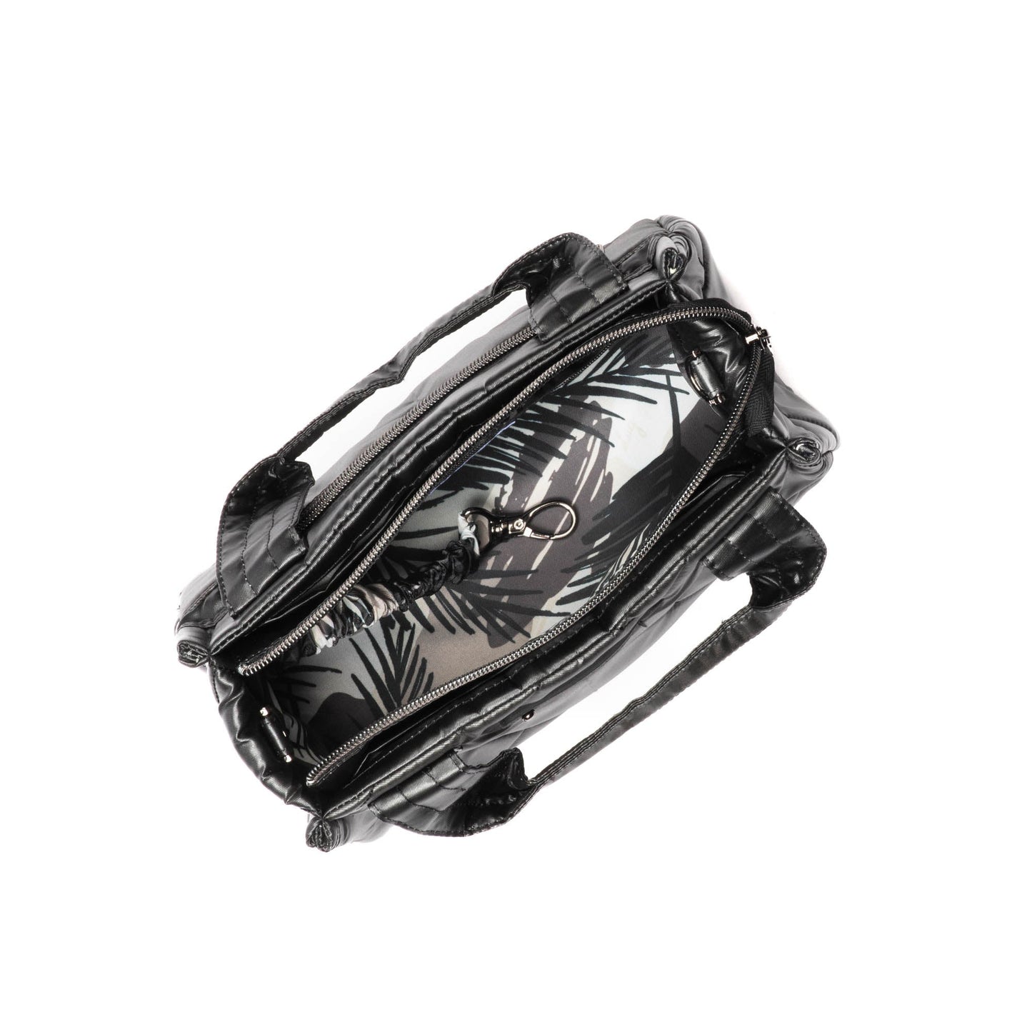 Jitterbug Crossbody Bag - METALLIC BLACK 2 - Jitterbug_MetallicBlack_05