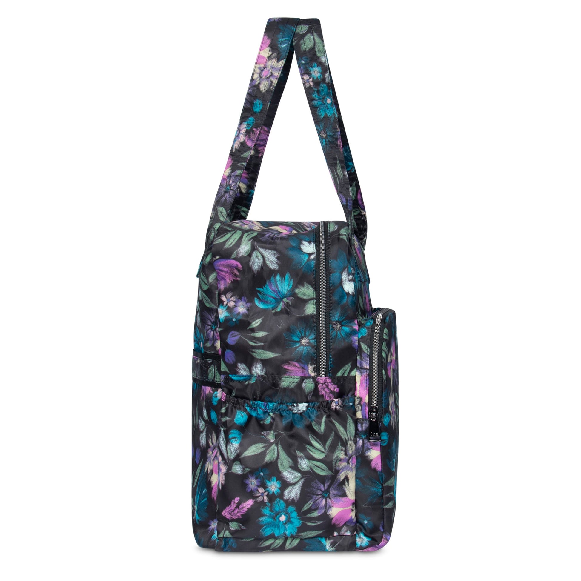Ranger XL Packable Tote Bag - BLOOM BLACK - RangerXLPackable_BloomBlack_03