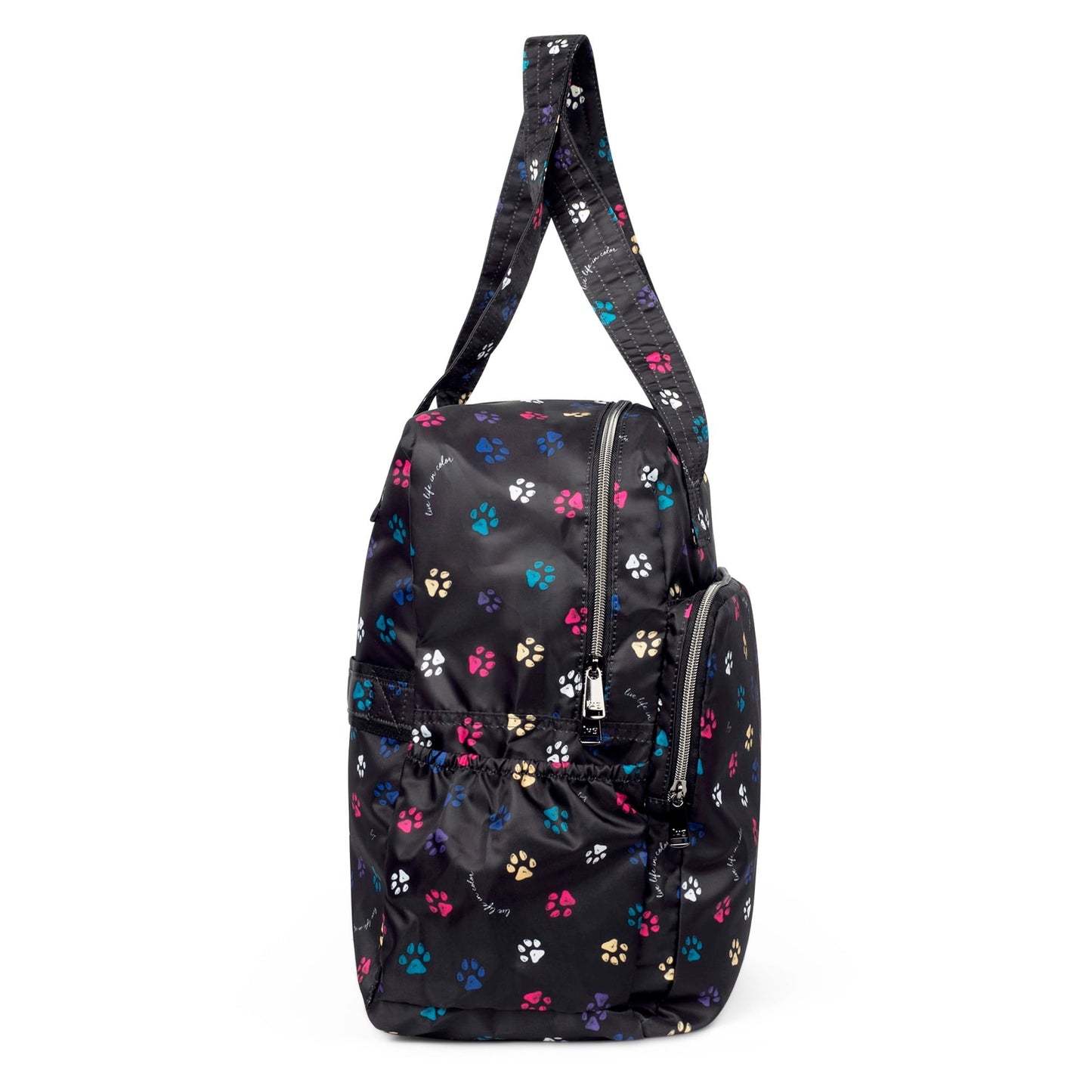 Ranger XL Packable Tote Bag - PAWS BLACK - RangerXLPackable_Paws_Black_03