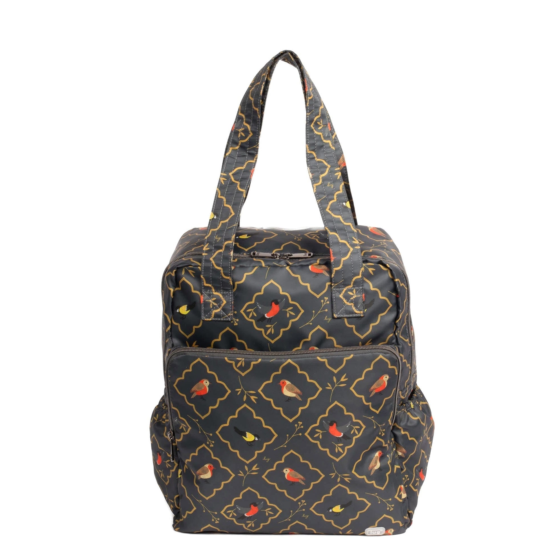 Ranger XL Packable Tote Bag - SONGBIRDS GREY - RangerXLPackable_SongbirdsGrey_01