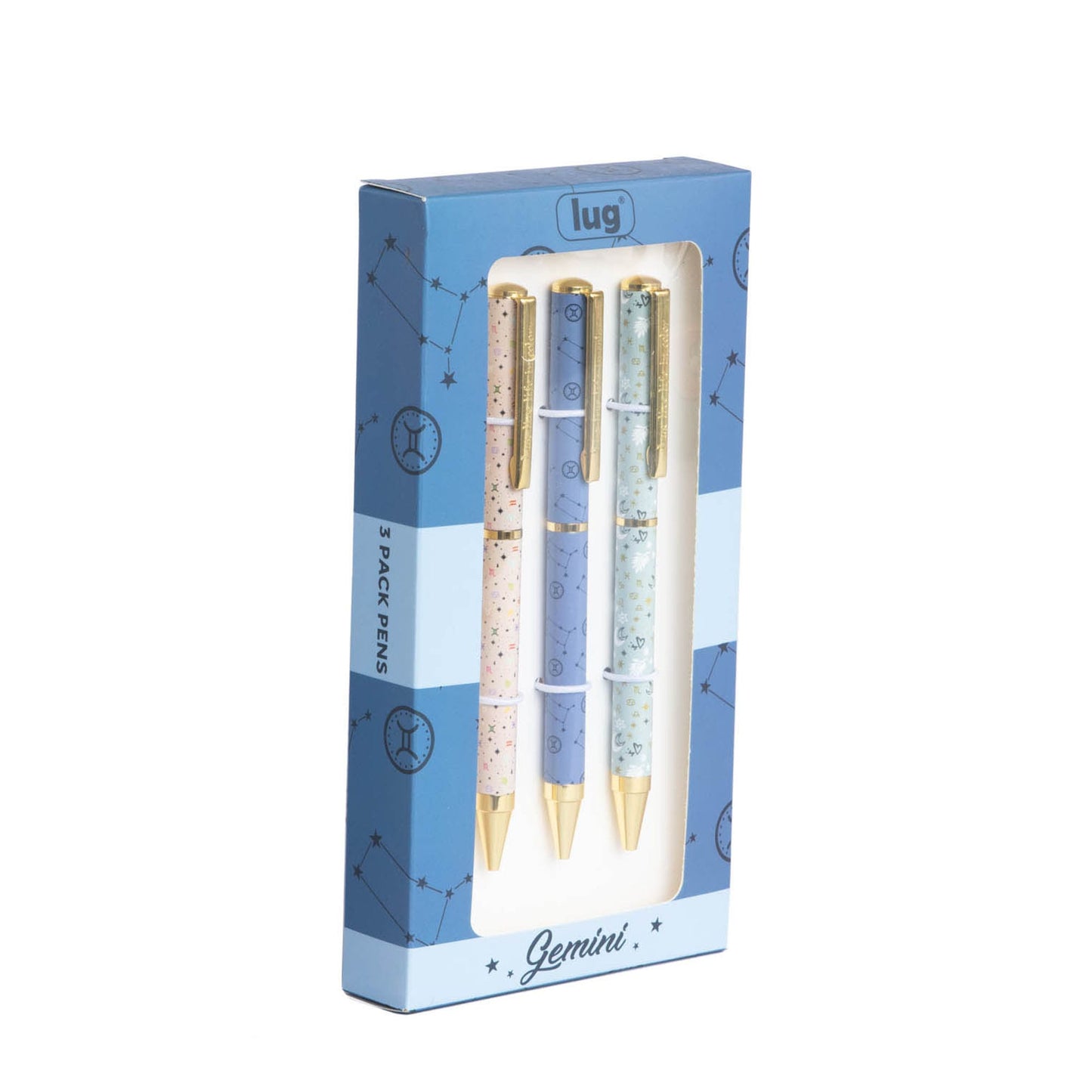 Lug Pens 3pk - Zodiac