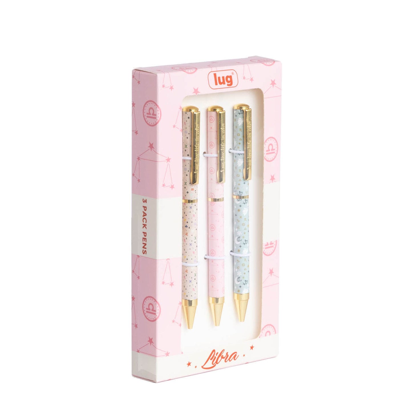 Lug Pens 3pk - Zodiac