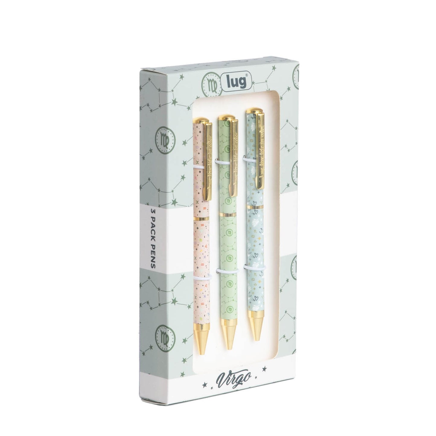 Lug Pens 3pk - Zodiac