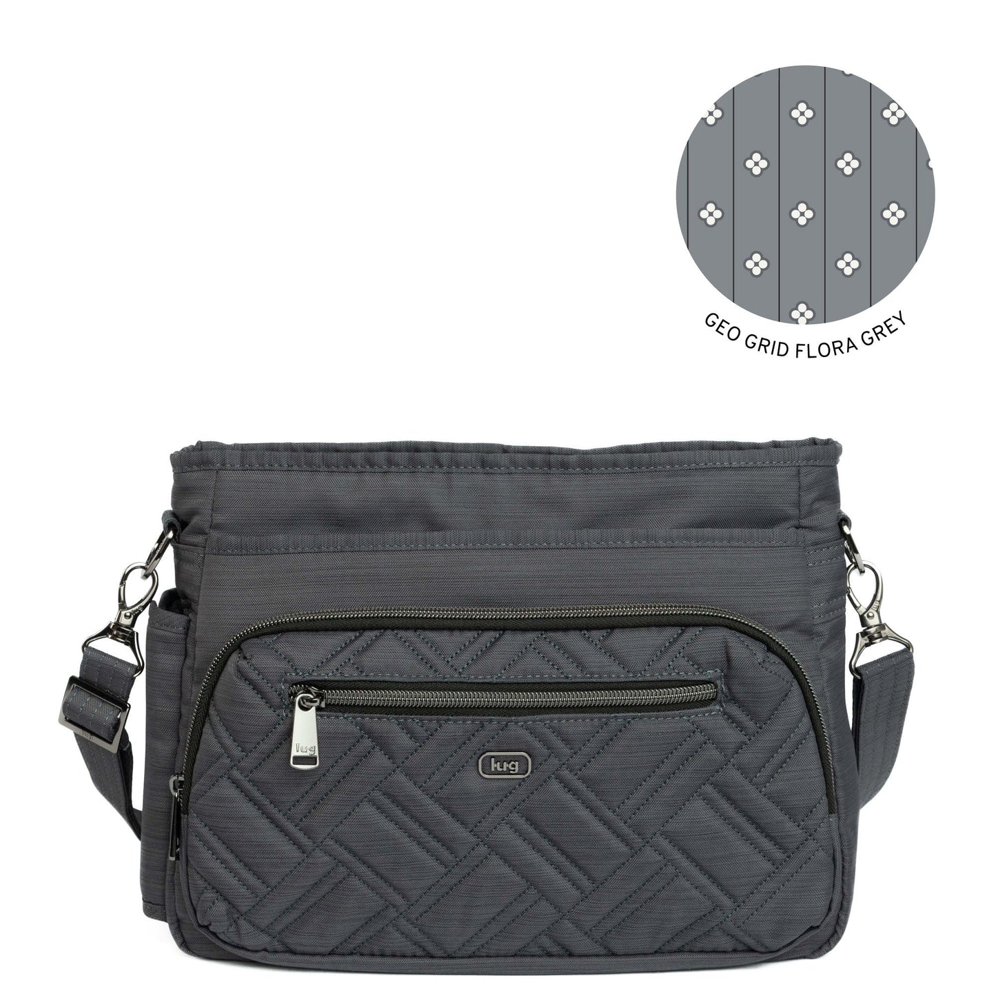 Shimmy SE Crossbody Bag - BRUSHED GREY - ShimmySE_BrushedGrey