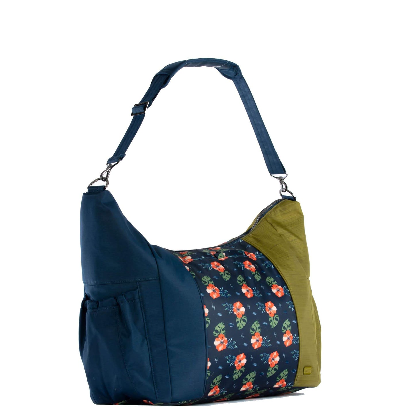 Shuffle Overnight Tote Bag - ALOHA NAVY - Shuffle_AlohaNavy_02