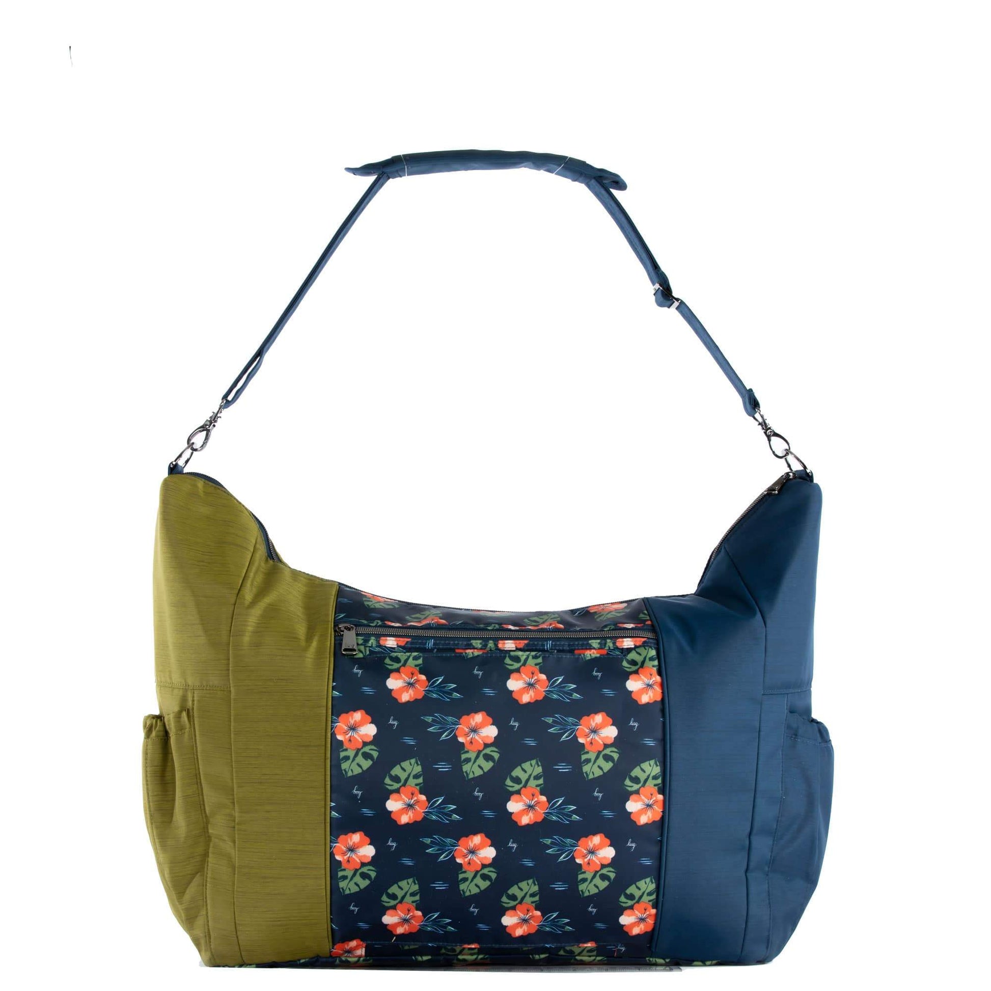 Shuffle Overnight Tote Bag - ALOHA NAVY - Shuffle_AlohaNavy_04