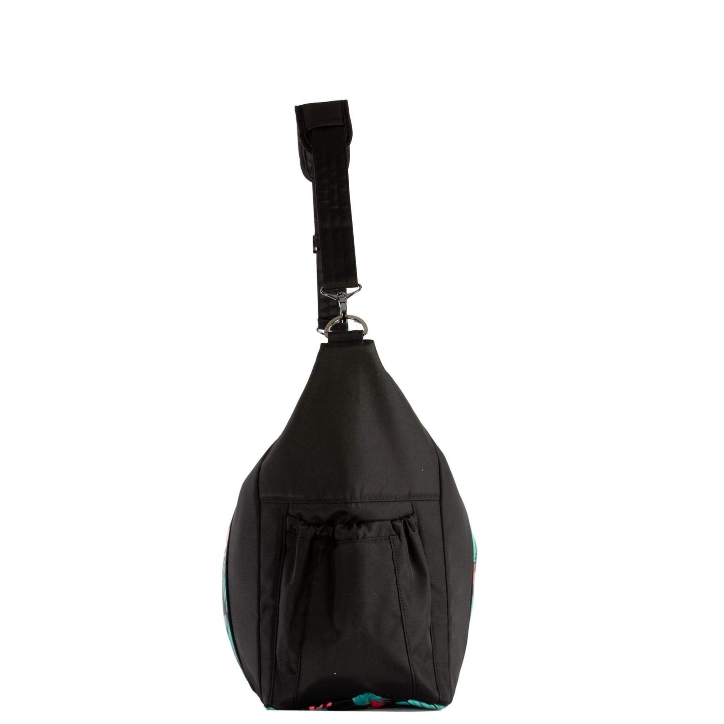 Shuffle Overnight Tote Bag - TROPICAL FOG - Shuffle_FlamingoBlack_03