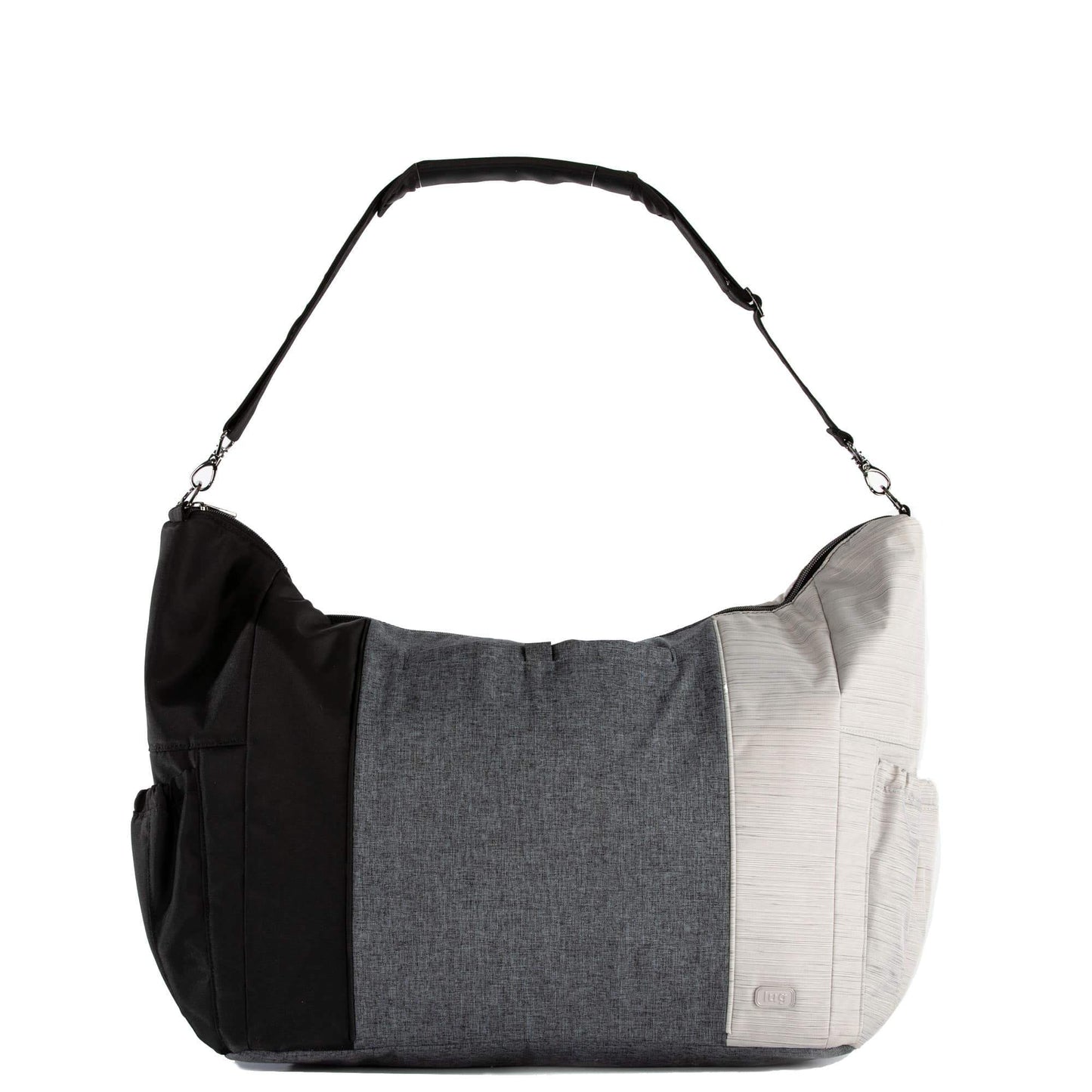 Shuffle Overnight Tote Bag - HEATHER GREY - Shuffle_HeatherGrey_01