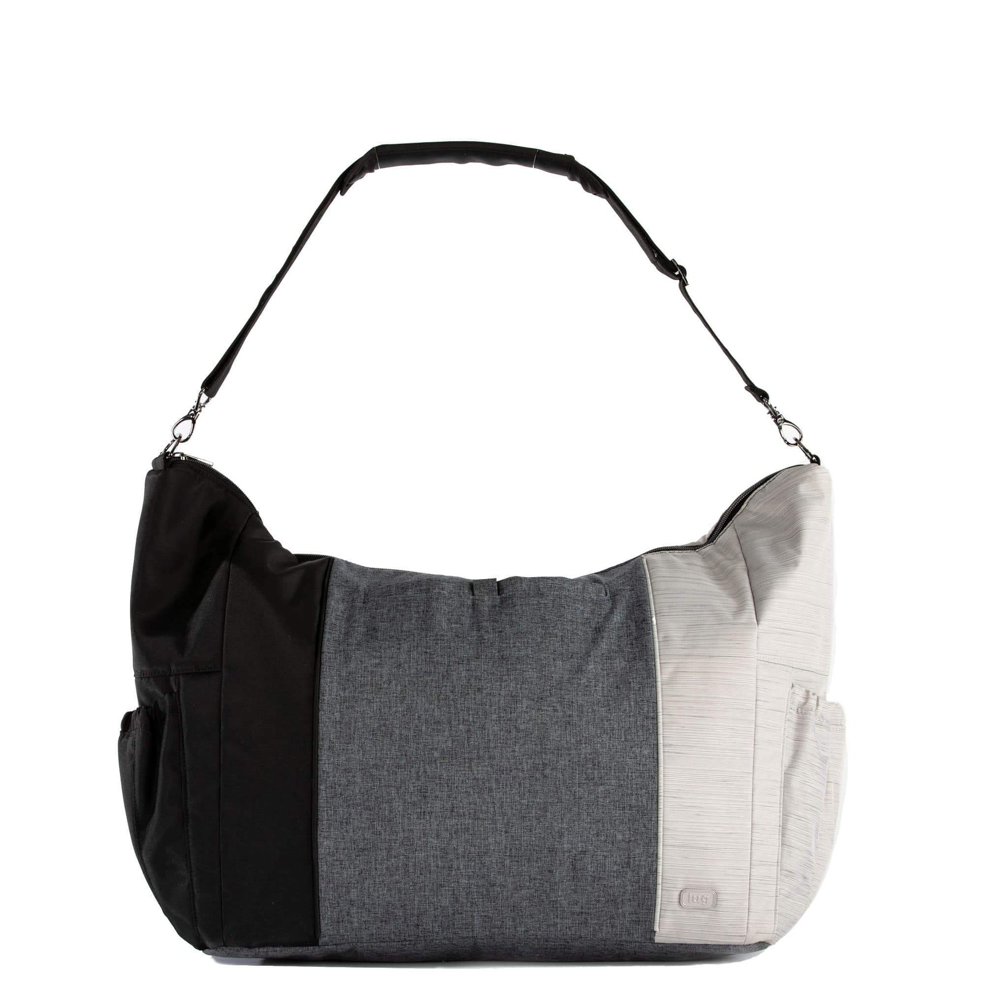Shuffle Overnight Tote Bag - HEATHER GREY - Shuffle_HeatherGrey_01