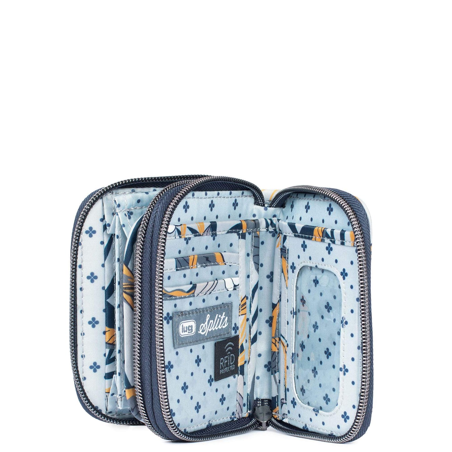Splits Compact RFID Wallet - LILY GREY - Splits2_LilyGrey_05_388b6a4f-90c8-41b6-9bb2-b5dfad2e99da
