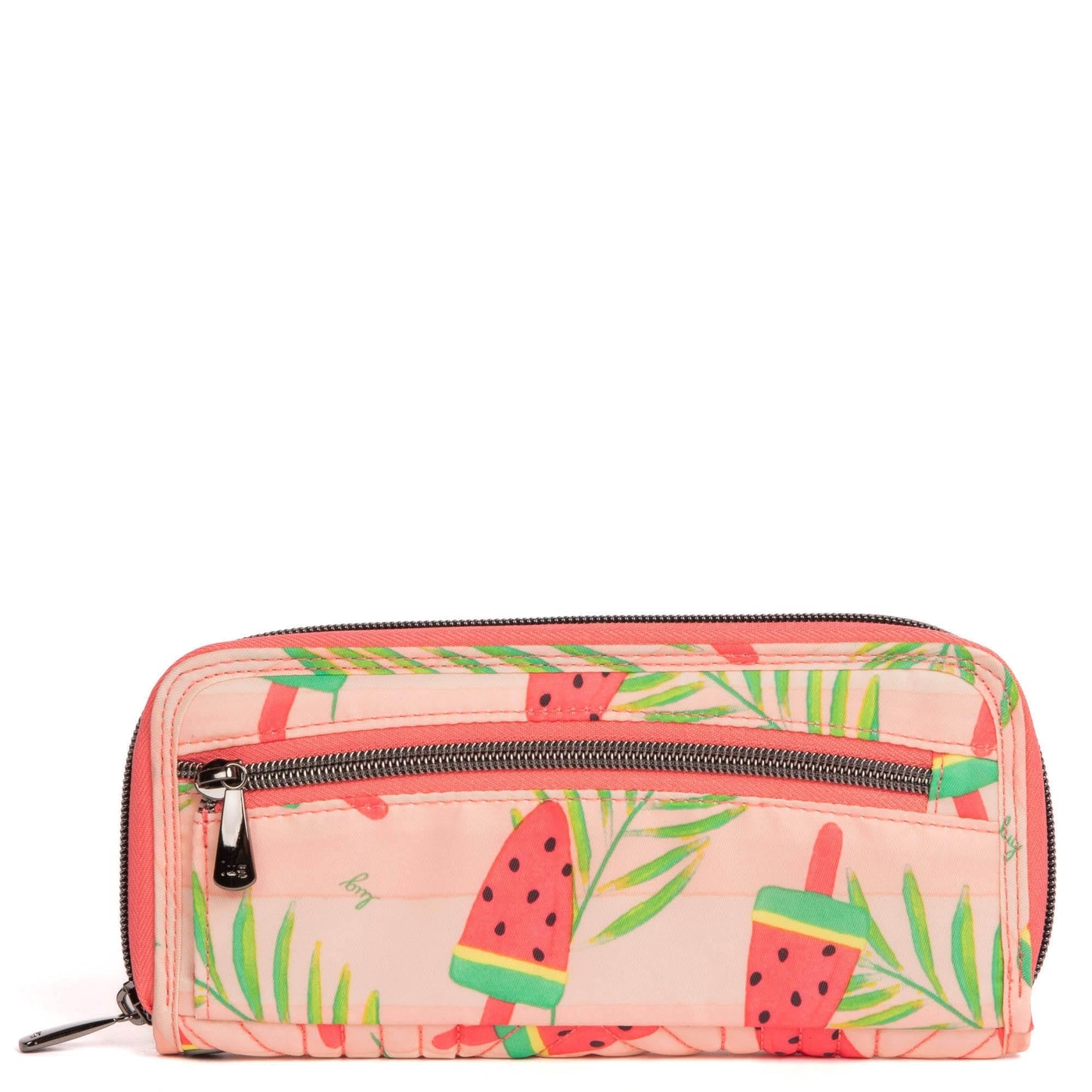 Straddle Wristlet RFID Wallet