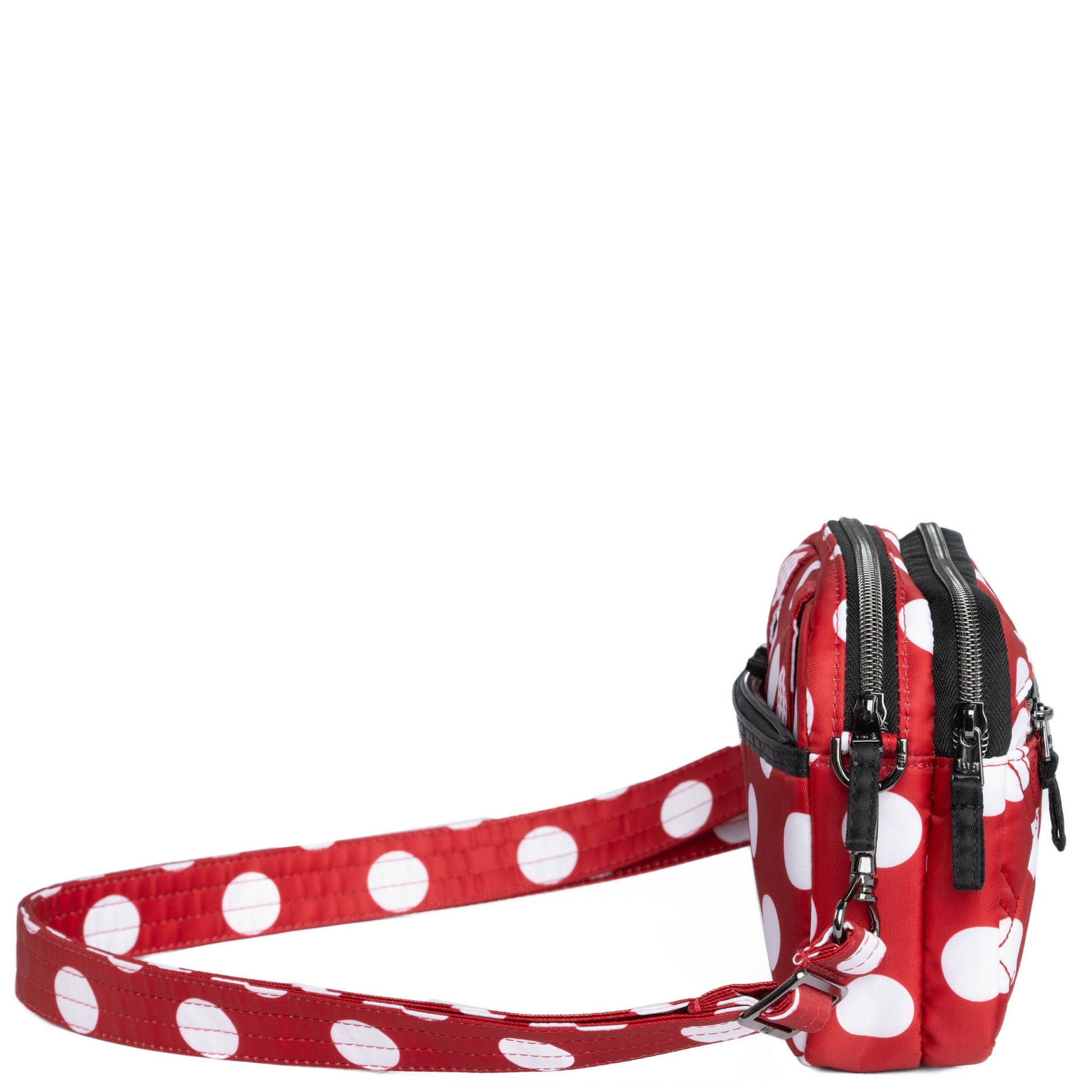 Super Coupe 2 Convertible Crossbody Bag - CRIMSON LARGE DOT - SuperCoupe2Classic_CrimsonDot_03_8f45lx