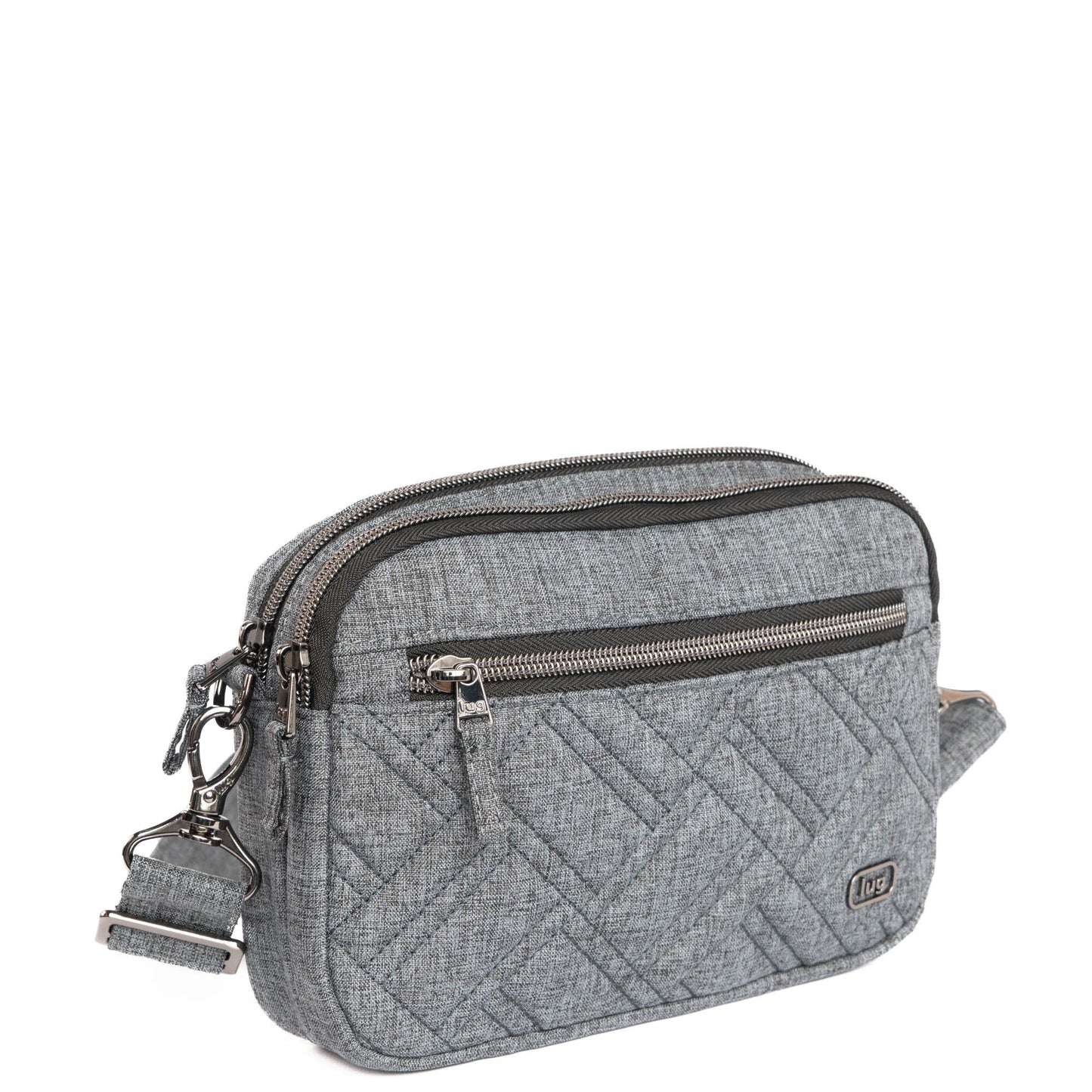 Super Coupe 2 Convertible Crossbody Bag - HEATHER GREY - SuperCoupe2Classic_HeatherGrey_02_h1t029