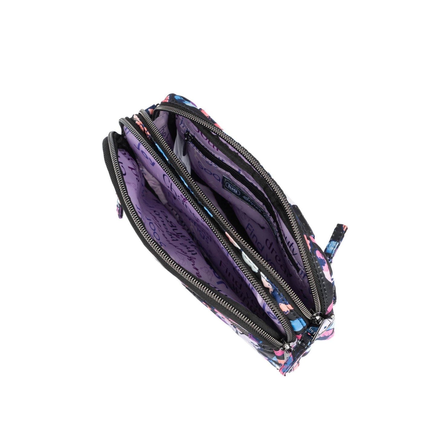 Super Coupe 2 Convertible Crossbody Bag - WATERCOLOR BUTTERFLIES - SuperCoupe2Classic_WatercolourButterflies_05_xxhnxk