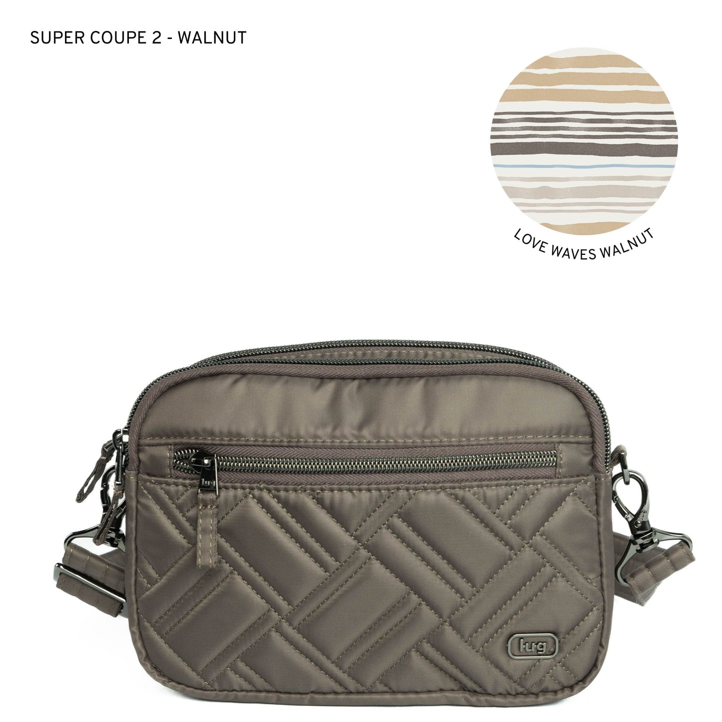 Super Coupe 2 Convertible Crossbody Bag - WALNUT - SuperCoupe2_WalnutLL