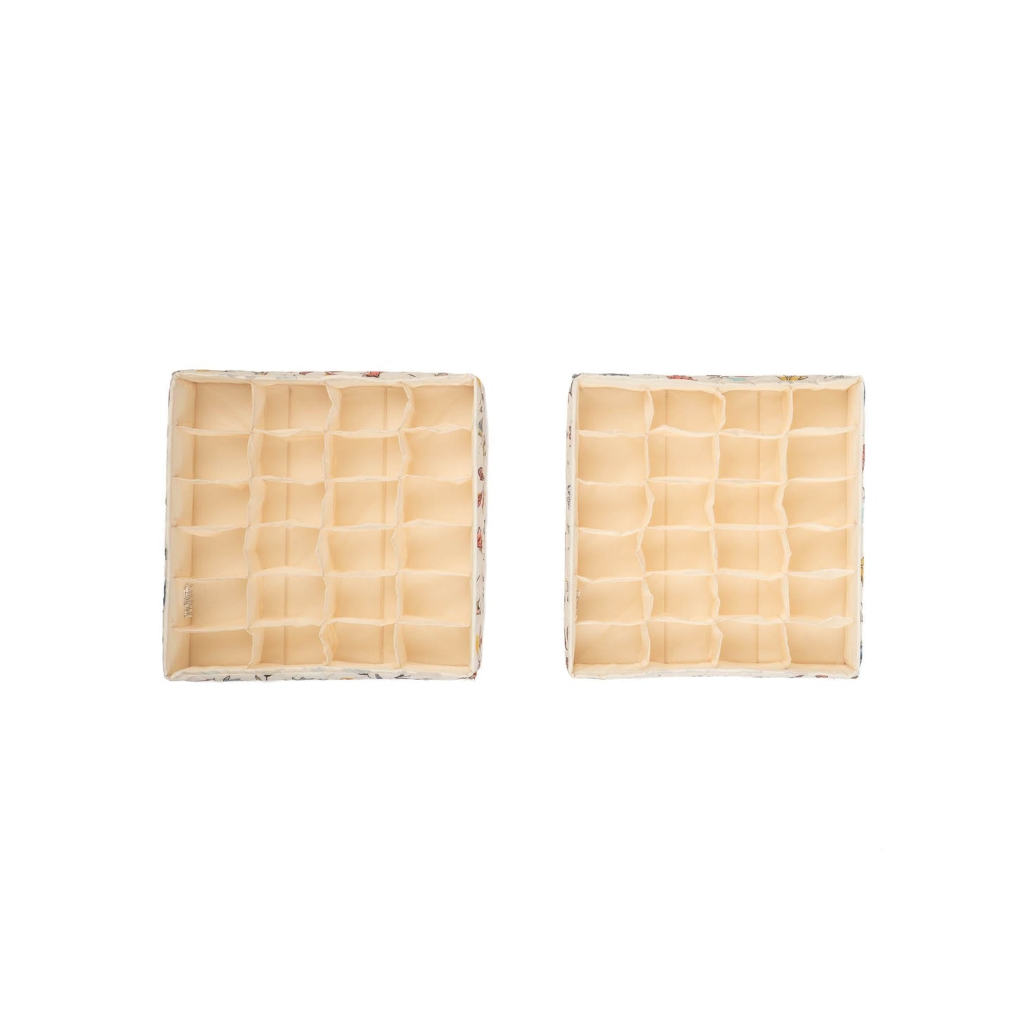 Trolley 2pc 24 Pocket Drawer Organizers
