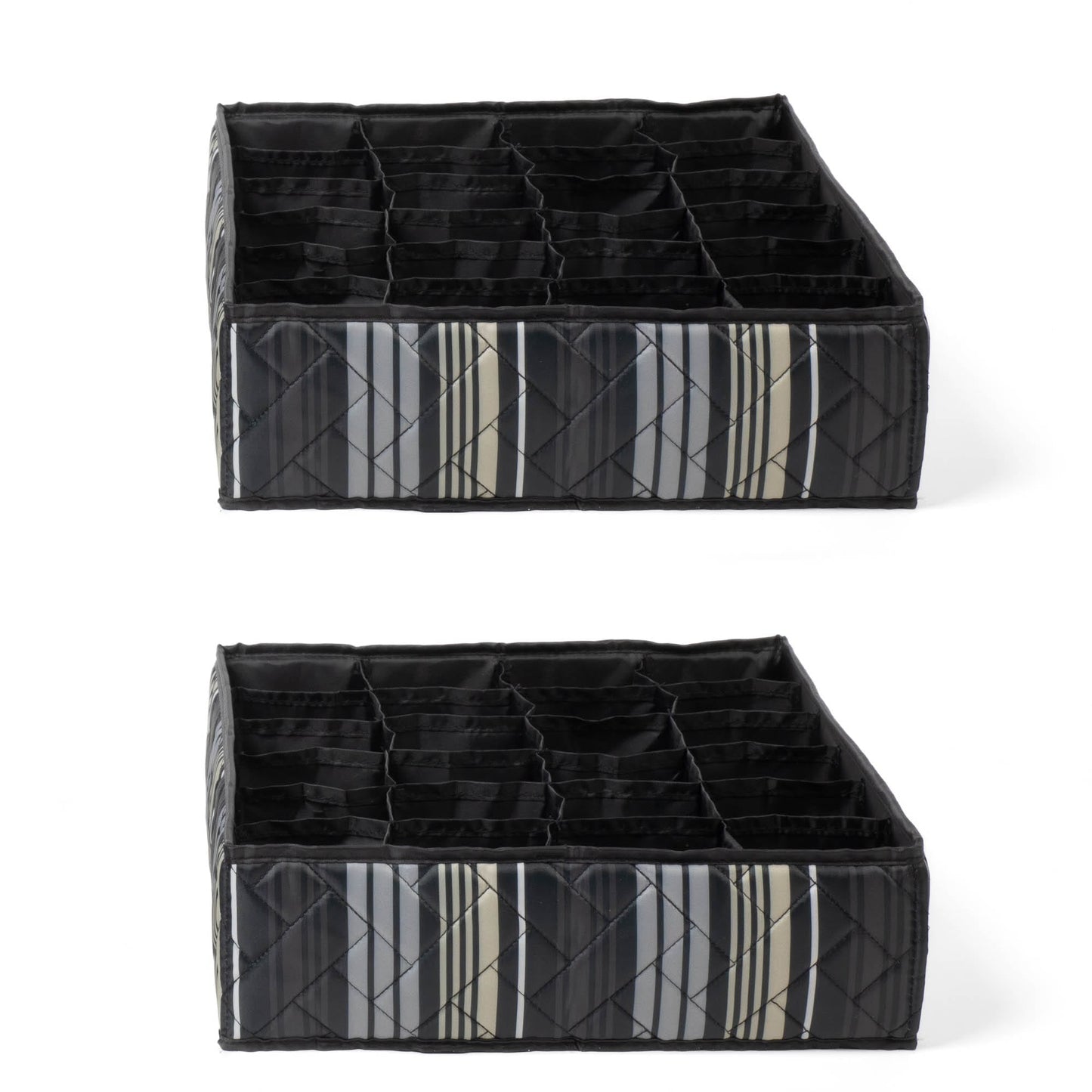 Trolley 2pc 24 Pocket Drawer Organizers