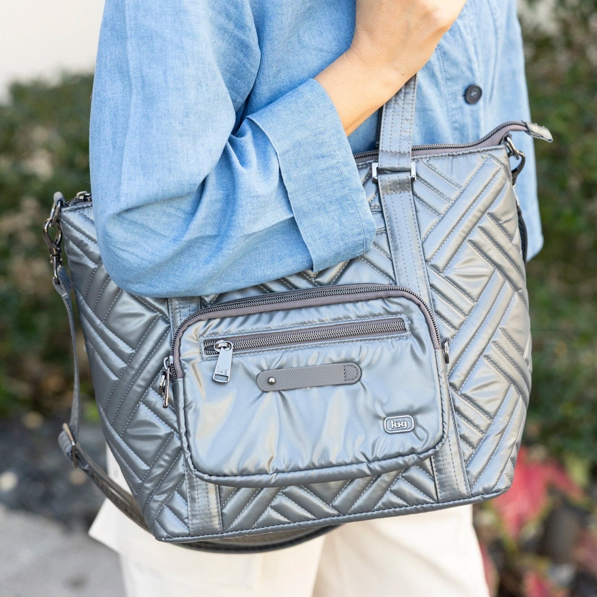 Catamaran Tote Bag & Removable Pouch - - catamaran_hover
